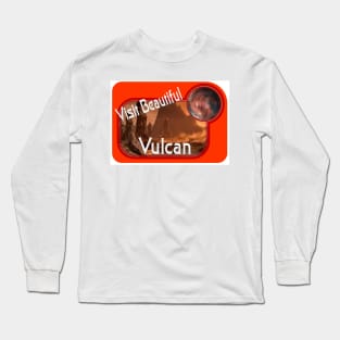 Visit Beautiful Vulcan Long Sleeve T-Shirt